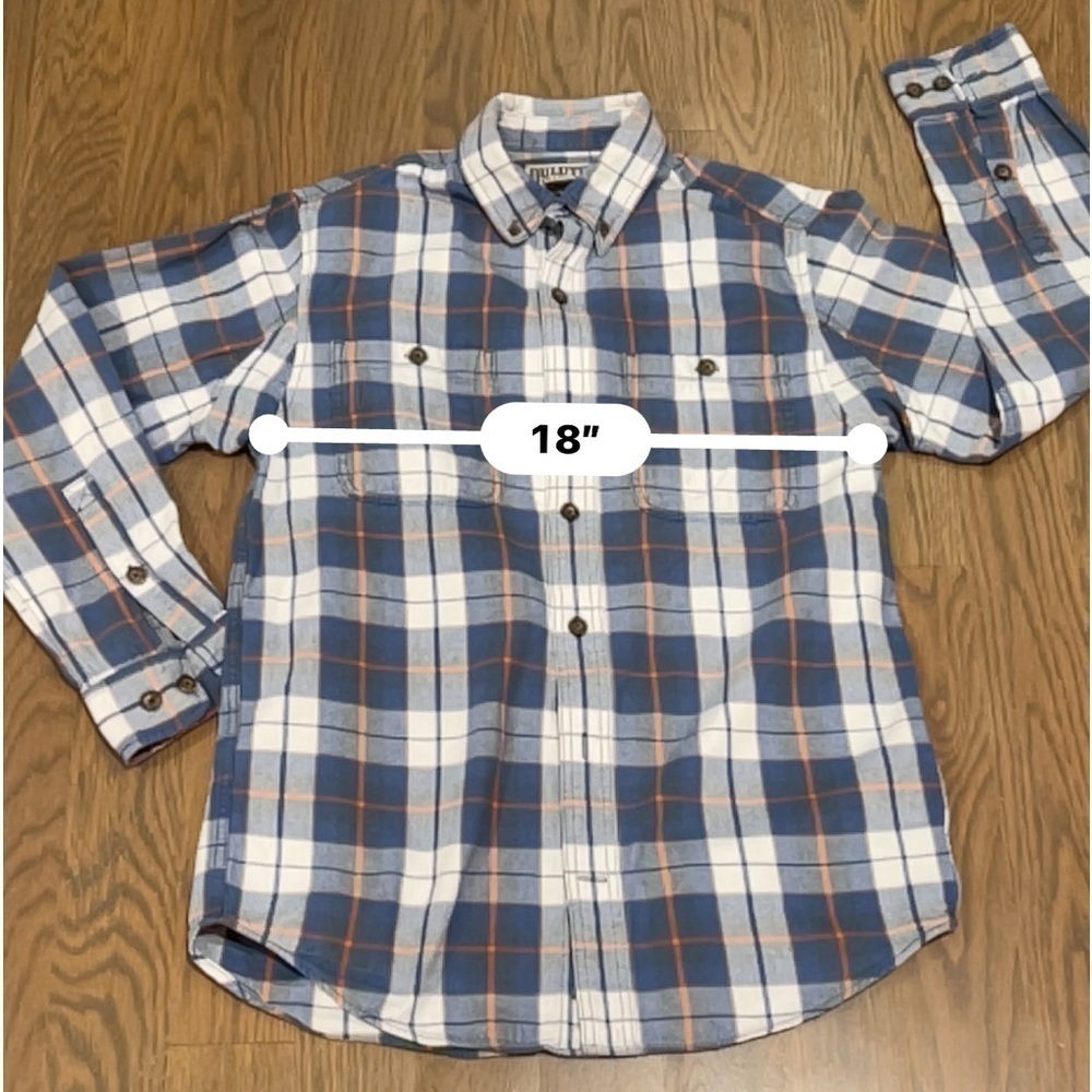 Duluth Trading Men’s Flannel size Medium M grunge y2k H - Picture 6 of 7